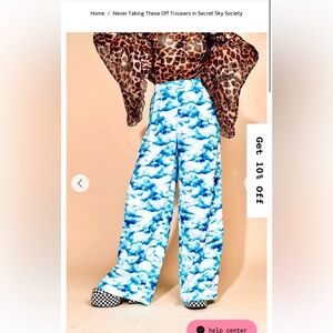 Dressed in lala cloud trousers